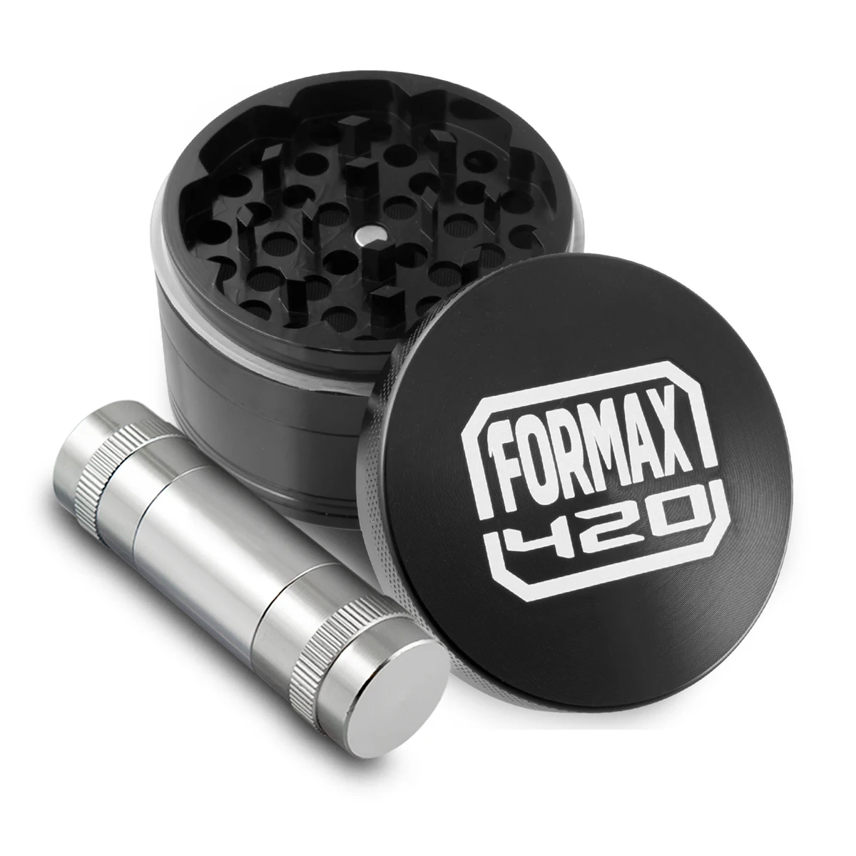 Formax420 2 5 дюймов Высококачественная табачная мельница 62 мм красный 4 части