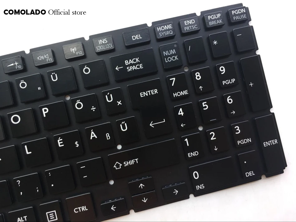 HU Hungary keyboard For TOSHIBA L50-B S50-B L50D-B L50T-B L50DT-B L55(D)-B S55-B S55T-B S55D-B GLOSSY Backlit  Keyboard HU Layout (2)