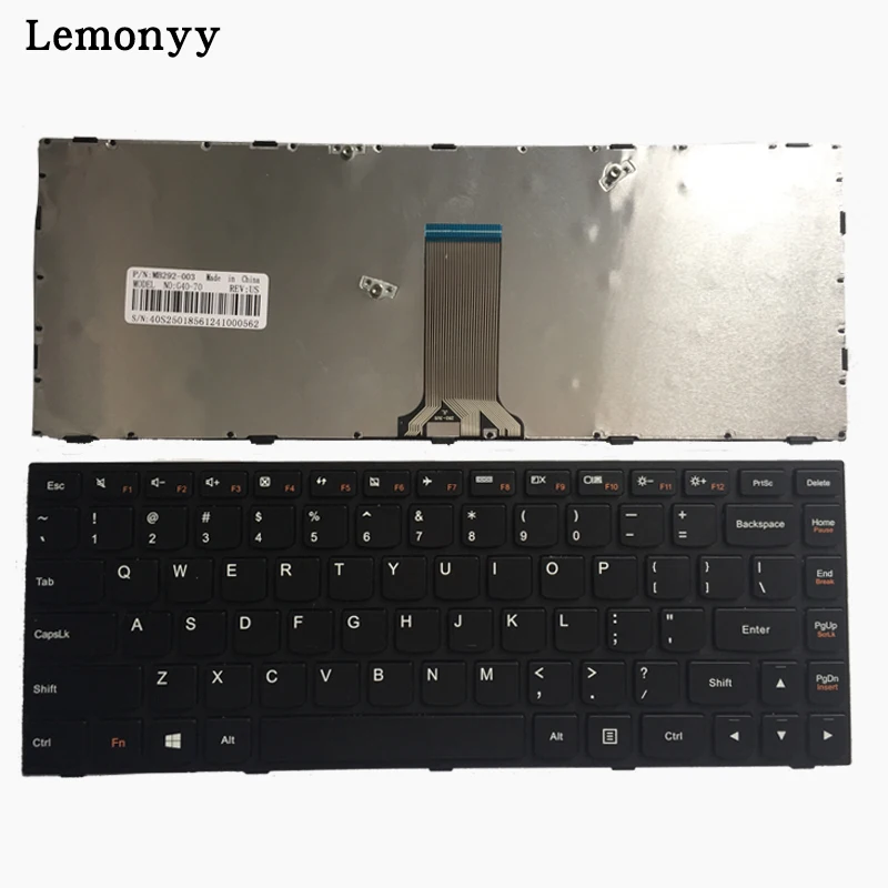 

New US keyboard for Lenovo IdeaPad B40 B40-30 B40-45 B40-70 B40-80U Z40 Z40-70 Z40-75 English laptop keyboard black
