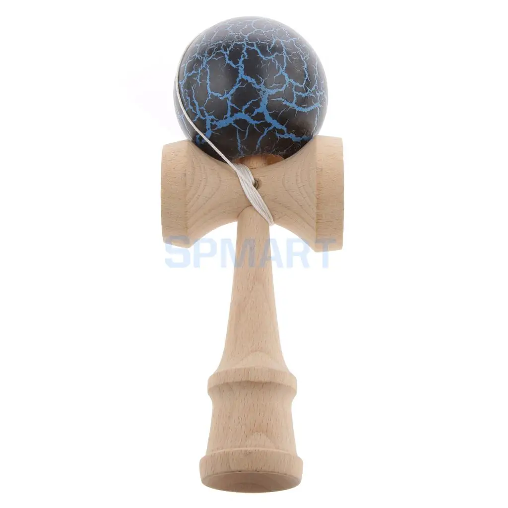 Eyeball Shaped краска для трескающих покрытий деревянные Kendama дети мастерство мяч игры дети веселые деревянные игрушки