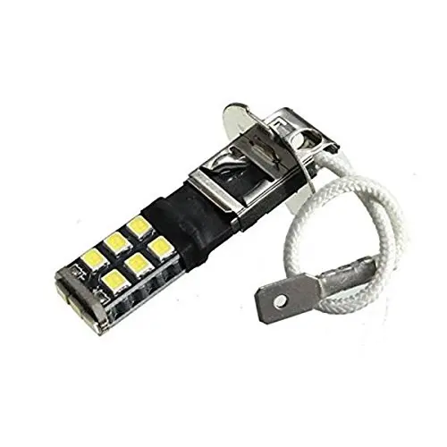 Комплект из 2 предметов, белая H3 2835 15 smd высокой Мощность туман Светодиодная лампа для автомобиля лампа автомобиля 12 V фара Canbus Error Free светодиодный