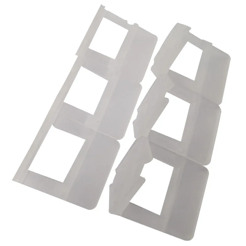  (1.5mm 200pcs clips + 50pcs wedges +one plier) Tile Leveling System Adjustable Locator Durable Flat