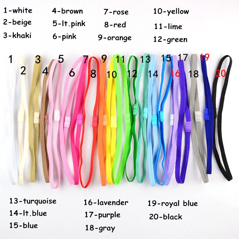 Interchangeable Headbands Over 100 Colors choose your color baby headband interchangeable headbands headbands for girls