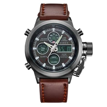 BIDEN de Buceo relojes hombres Marca de Lujo LED Digital Relojes Deportivos Militar Reloj de Cuarzo Genuino de Los Hombres Relogio masculino reloj hombre