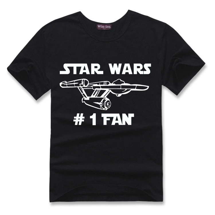 Hot Star Wars 1 Fan Enterprise Vinyl Decal Sticker Print T shirt