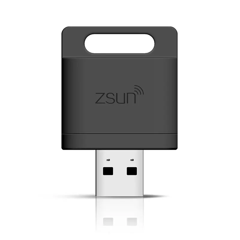 Zsun беспроводной wi fi usb считыватель смарт карт WLAN новое поступление мобильный