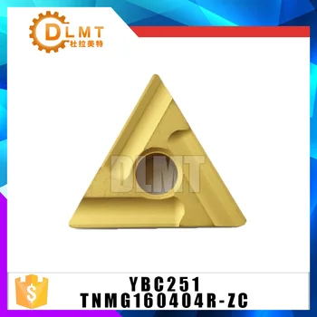 

10PCS TNMG160404R-ZC Enternal Turning Tools carbide insert milling insert YBC251 CNC Tools Lathe tools Lathe cutter