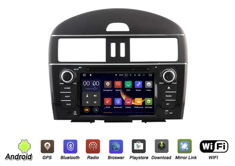 Discount Yessun For Nissan new TIIDA 2011~2016 Android Multimedia Player System Car Radio Stereo GPS Navigation Audio Video 1