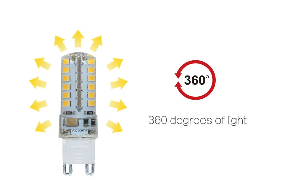 G9 лампа постоянного тока 220 V 230 V 240 V 5 Вт 9 Вт 10 Вт 2835 высокое качество керамические светодиоды лампы заменить галогенные G4 для люстры