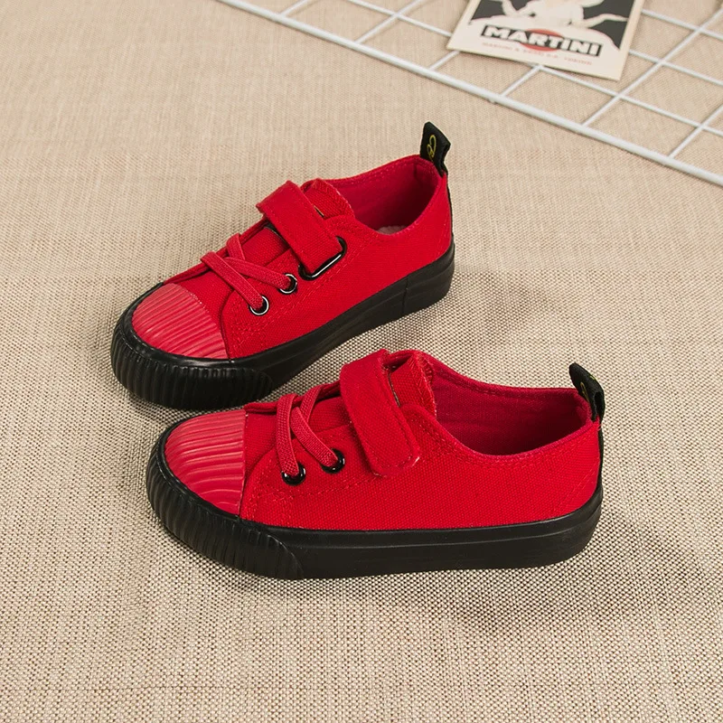 2018 Spring New Kids Shoes For Girls Children Sport Shoes Black In Children's Shoes Student Fashion Running Shoes Boys sneakers