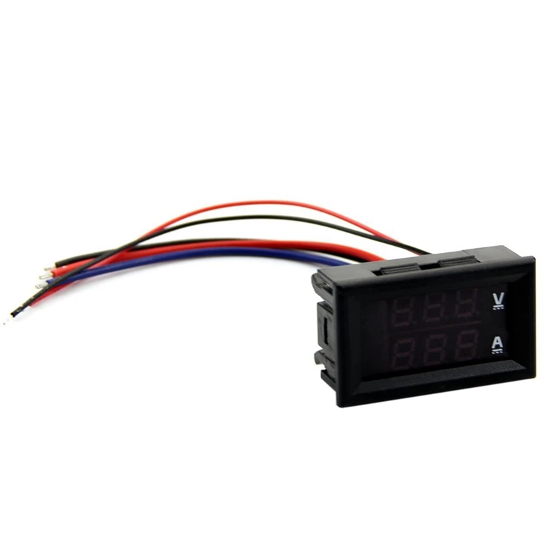 

DC 100V 10A Voltmeter Ammeter Red LED Panel Amp Dual Digital Volt Meter Gauge
