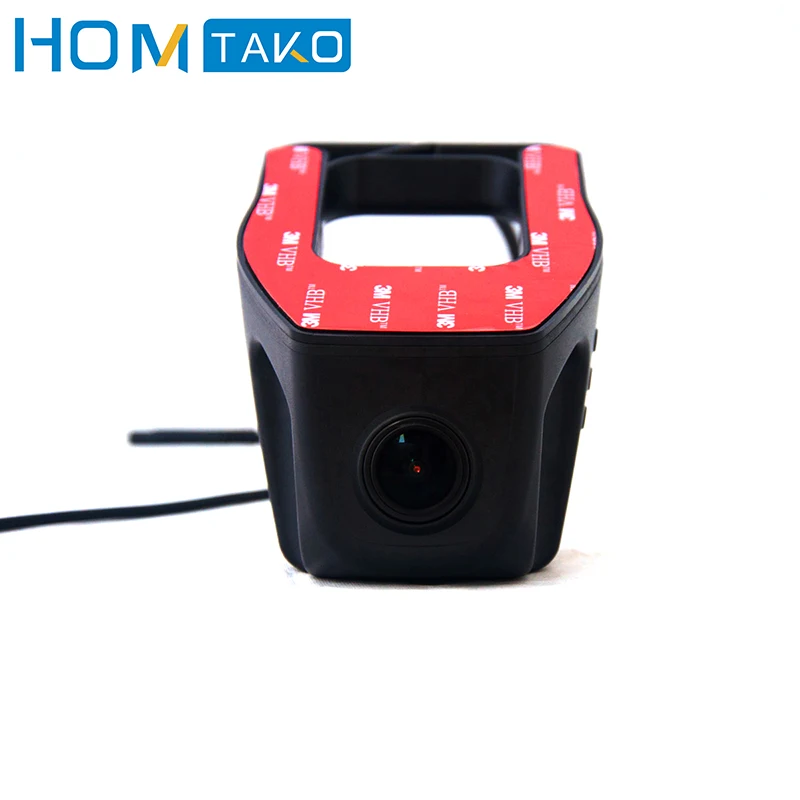 Single Lens Автомобильный видеорегистратор Wi-Fi 1080P Full HD Dash Cam Автомобильная камера видео рекордер Авто регистратор монитор парковки детектор движения автомобильная видеокамера - Название цвета: Single Lens