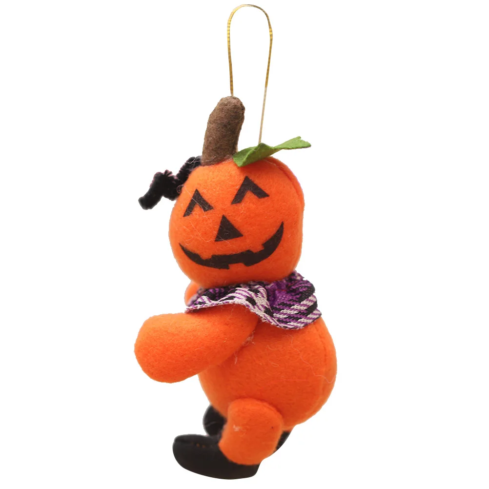 

1pcs Halloween Props Cute Durable Hanging Decortaive Creative Pumpkin Props Pumpkin Dolls for Haunted House Home Garden