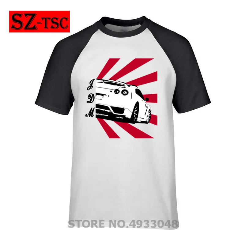 Летние свободные футболки R35 Gtr Nissan Skyline Cars Drift Drag Racing Impact Jdm R33 R34 R322018 3xl 2019|Футболки|