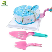 Креативная регулируемая лопатка для торта Многофункциональный резак для торта Лопата сервер нож для пиццы кухонные лопатки для теста скребок Инструменты для выпечки