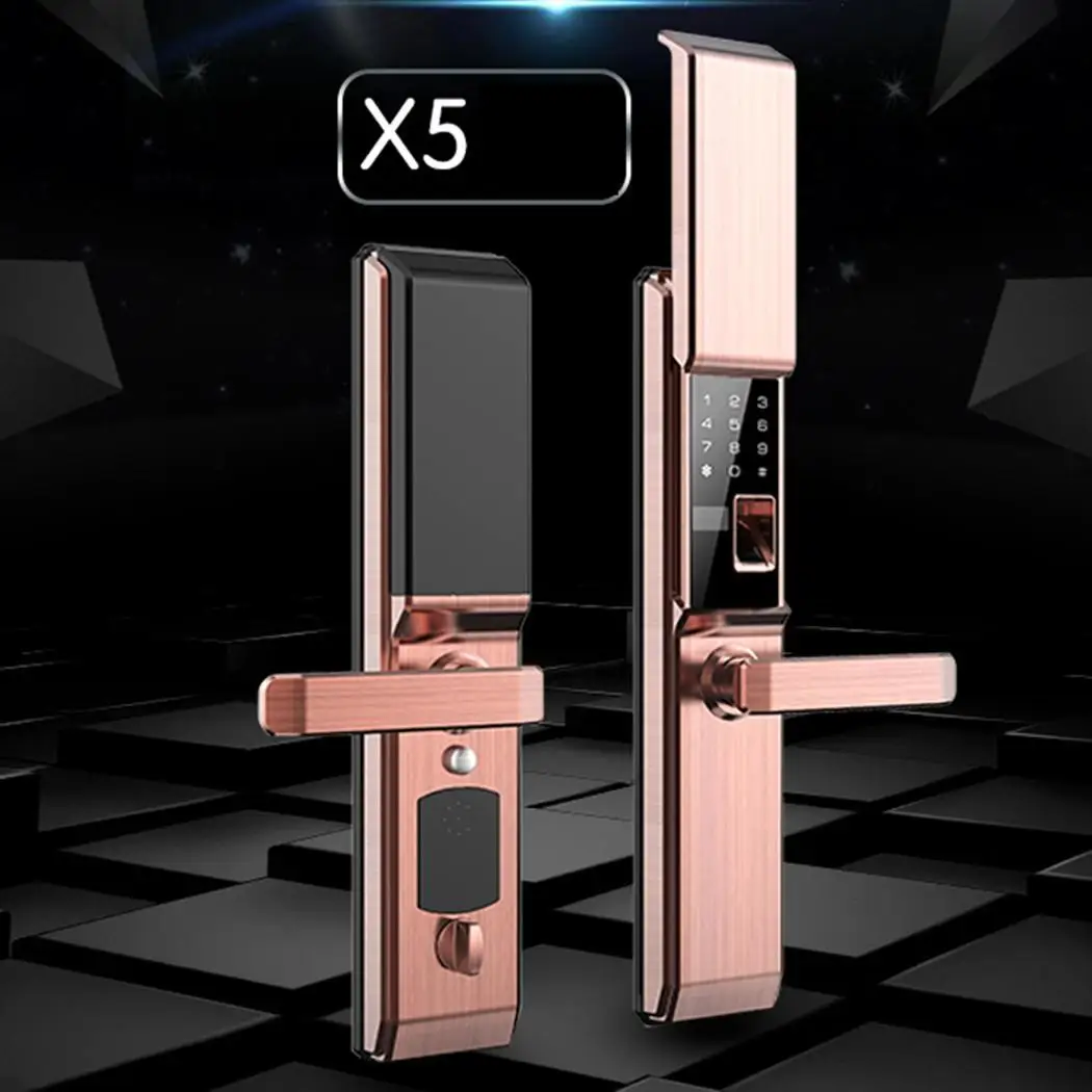 Hojojodo X5 цифровой биометрический дверной замок сенсорный экран пароль
