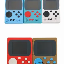 DHL 60 шт. Портативный ретро мини карманный портативный игровой плеер 198 классические игры цвет ЖК игровая консоль лучший подарок для детей