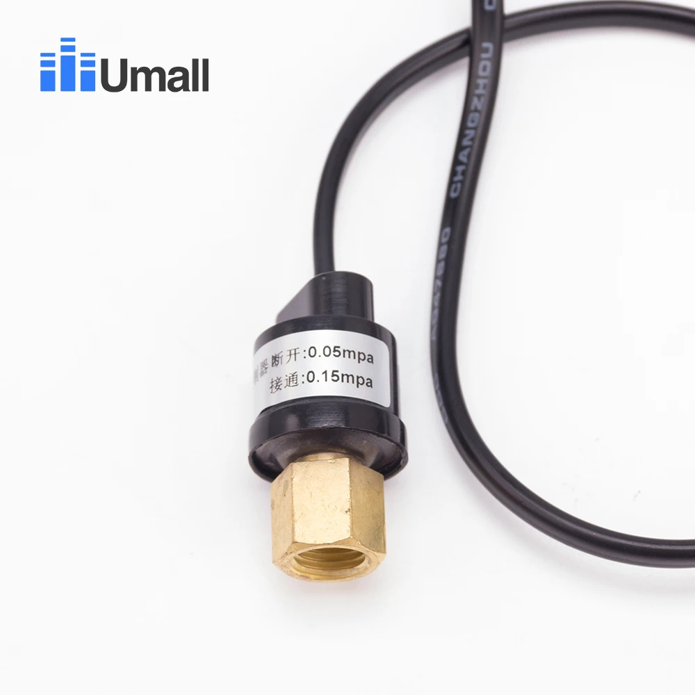 air conditioner pressure sensor controller 1/8npt 0.02mpa break off switch with line