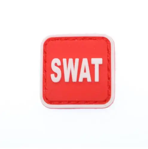 Персональный логотип SWAT Биохимический ядро кости лягушка нарукавная повязка рюкзак шляпа украшения одежды военная тактика водонепроницаемый значок - Цвет: Q