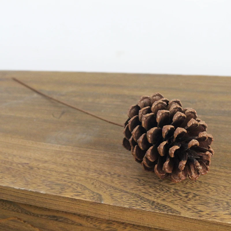 JAROWN Wooden Decoration Dried Pine Nuts Pine Cones For Christmas Holiday DIY Party Ornament Home Office Decor Supplies (14)