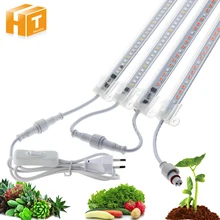 LED Grow Light AC220V High Luminous Efficiency Grow Light Tube IP67 Waterproof for Indoor or Outdoor plants growing