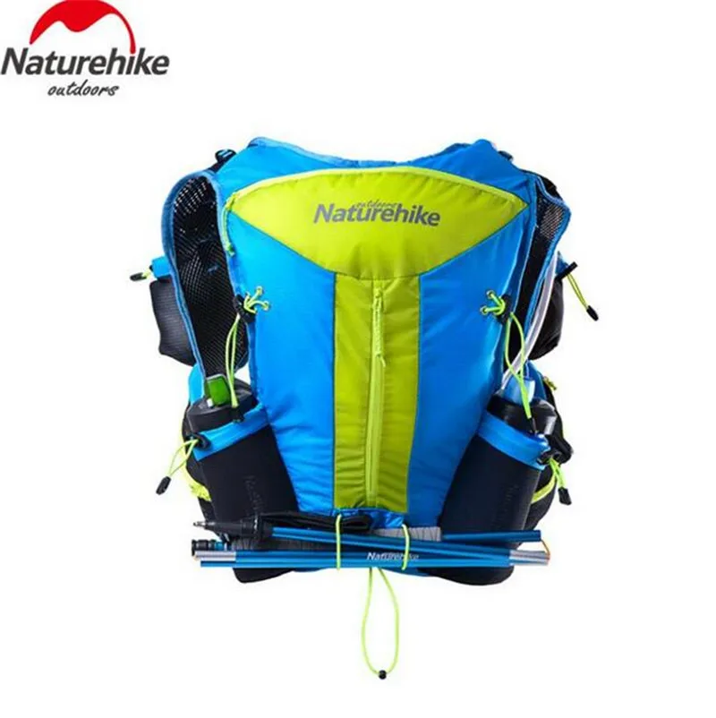 Naturehike hombres mujeres 12L al aire libre senderismo mochilas peso ligero Marathon mochila Close Fitting táctico paquetes bolsa para correr - 4