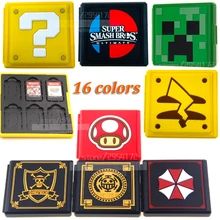12в1 ударопрочный чехол для игровых карт с переключателем, жесткий чехол с переключателем для Nitendo, аксессуары для хранения игр