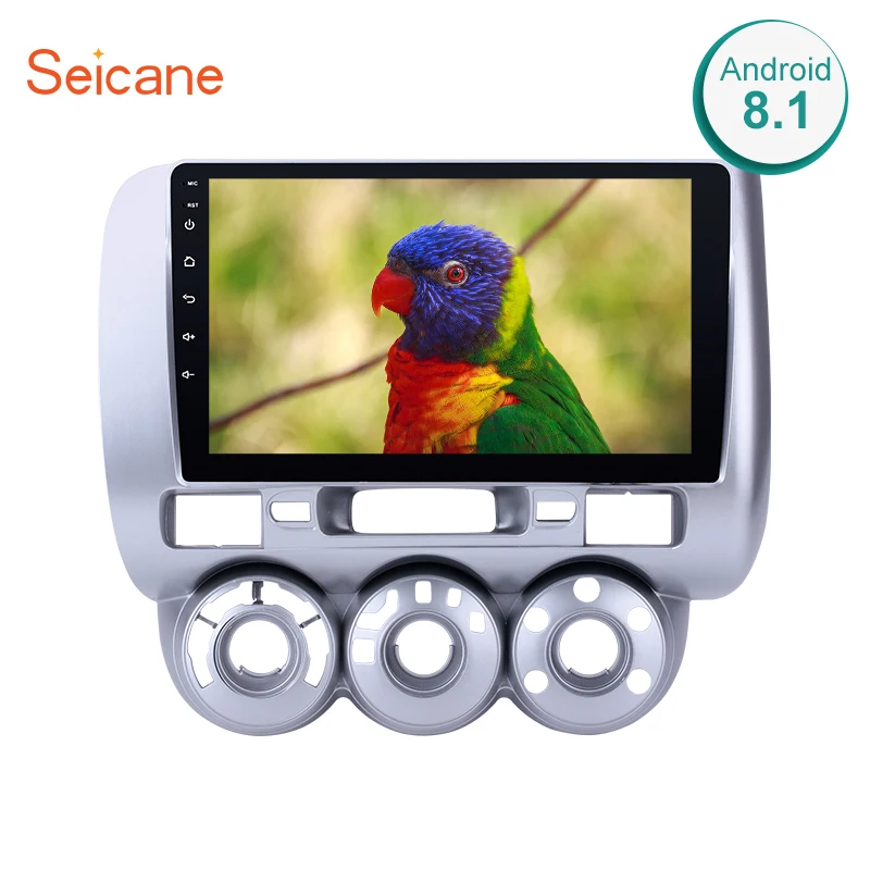 

Seicane 2Din Android 8.1 9" Car Radio GPS Head Unit Tochscreen Multimedia Player For 2004 2005-2007 HONDA Jazz(Manual AC,LHD)