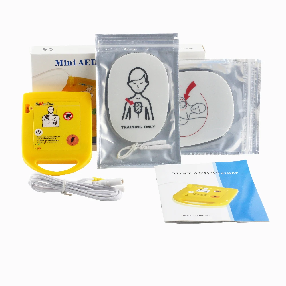 Мини дефибриллятор AED с голосовыми подсказками на английском языке