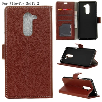 

Casteel Litchi Series Luxury high quality PU leather case For Wileyfox Swift 2 Bag Cover Shield Case