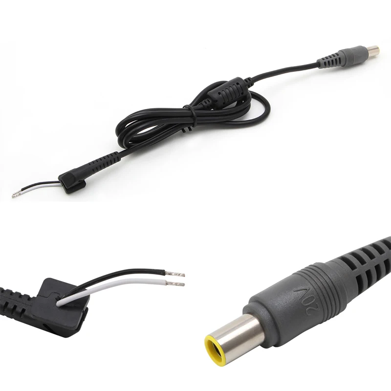 Image DC Power Jack Charge Connector Cable Cord For IBM Lenovo Laptops Plug 7.9 x5.5mm