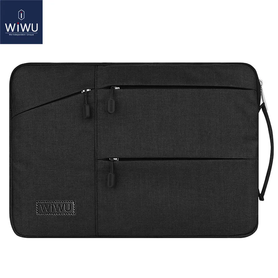 Us 15 83 34 Off Wiwu Waterproof Laptop Bag Case For Macbook Pro 13 Air Xiaomi Notebook Shockproof Nylon Sleeve 14 6 In