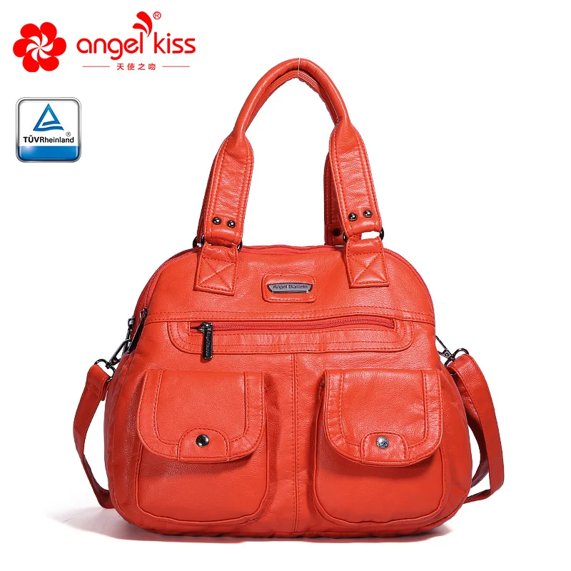 

Angel Barcelo Ladies purses handbags roomy multiple pockets super soft travel bags totes 0054-AB