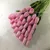 31PCS/LOT PU Mini Tulip Flower Real Touch Wedding Flower Bouquet Artificial Silk Flowers For Home Party Decoration 25