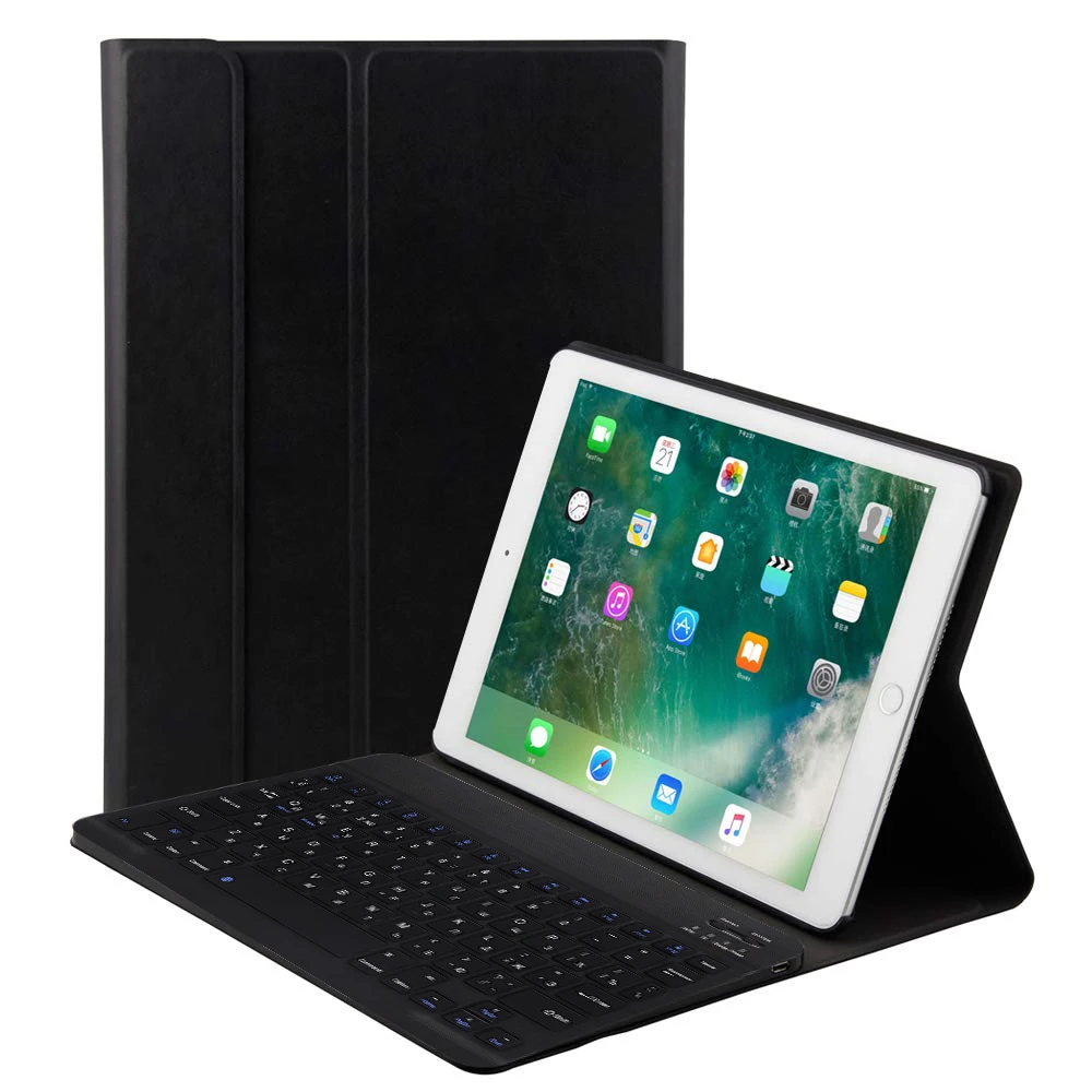

Russian Keyboard For iPad 6th Generation 9.7 2018 Case Bluetooth Keyboard Ultra-thin Stand Cover For iPad Pro 9.7 Air 1/2 2017