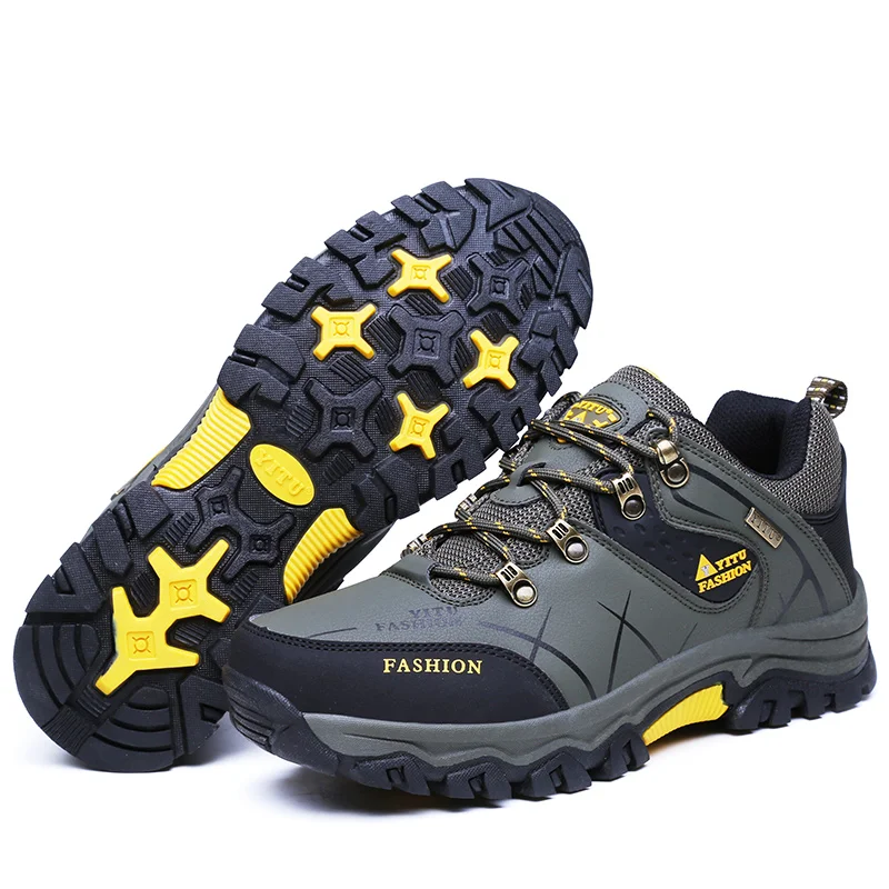 GRAM EPOS/Новинка; брендовые очень теплые мужские зимние кожаные водонепроницаемые резиновые ботинки; ботинки для отдыха; английская обувь в стиле ретро; большие размеры