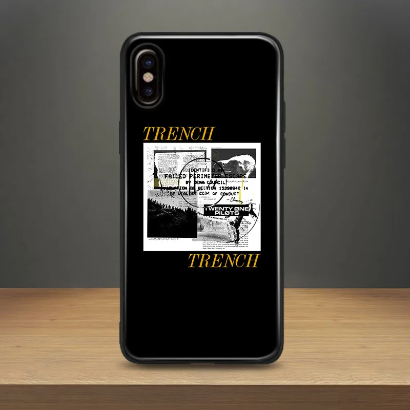 

Twenty one pilots aesthetics TPU Soft Silicone Phone Case Cover Shell For Apple iPhone 5 5s Se 6 6s 7 8 Plus X XR XS MAX