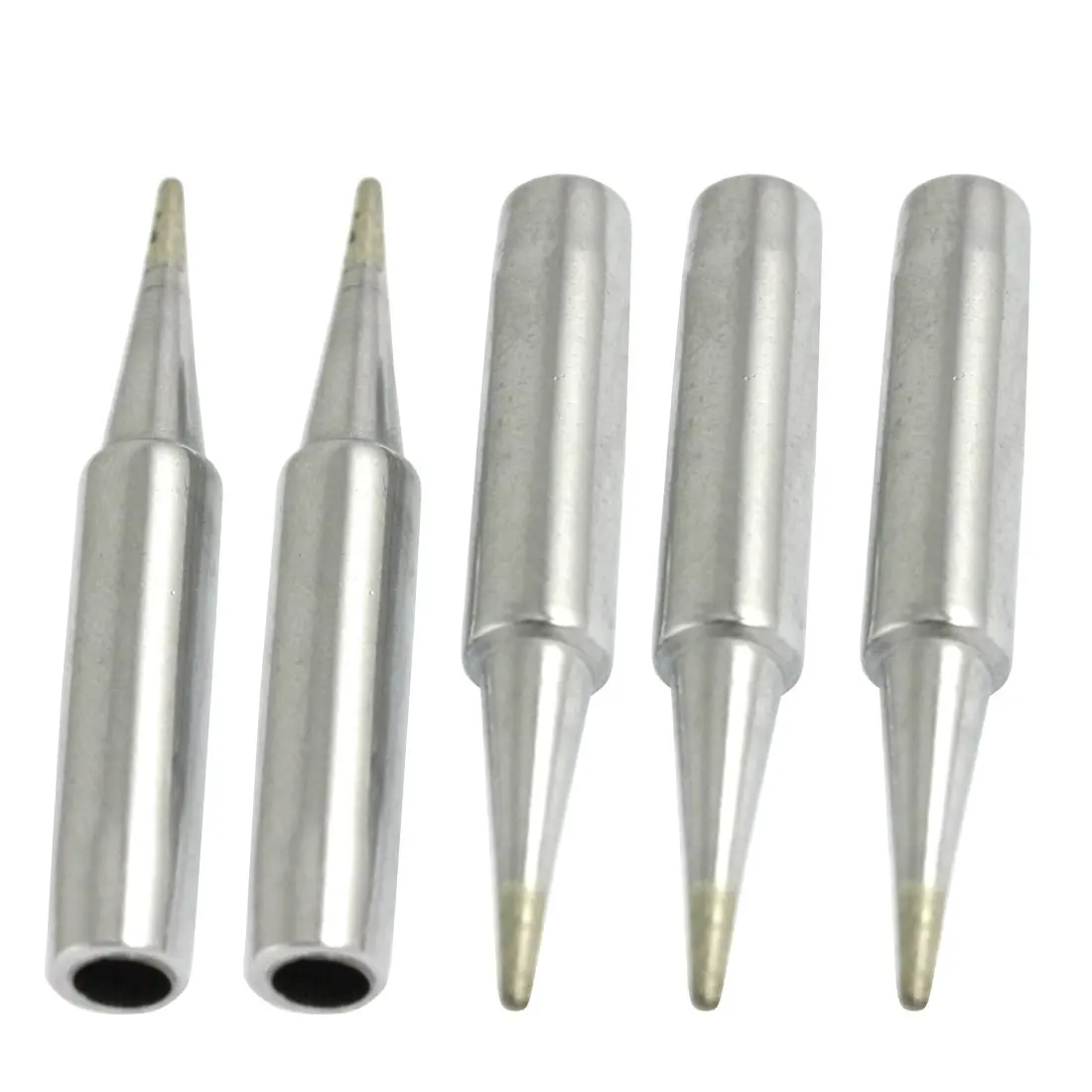 900M T B замены 1.2 мм точка Dia жала Железный припой 5 шт.|soldering solder iron tips|replacement soldering