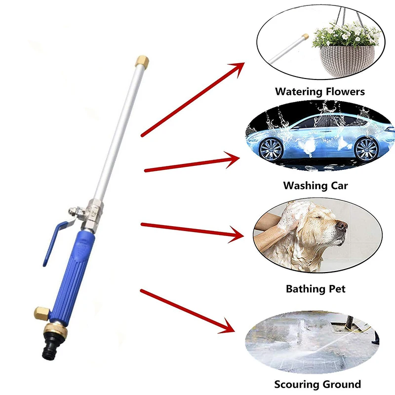 Автомобильный водяной пистолет высокого давления, электрошайба, струйный садовый водяной шланг, насадка, распылитель, поливочный спрей, спринклер, инструмент для очистки