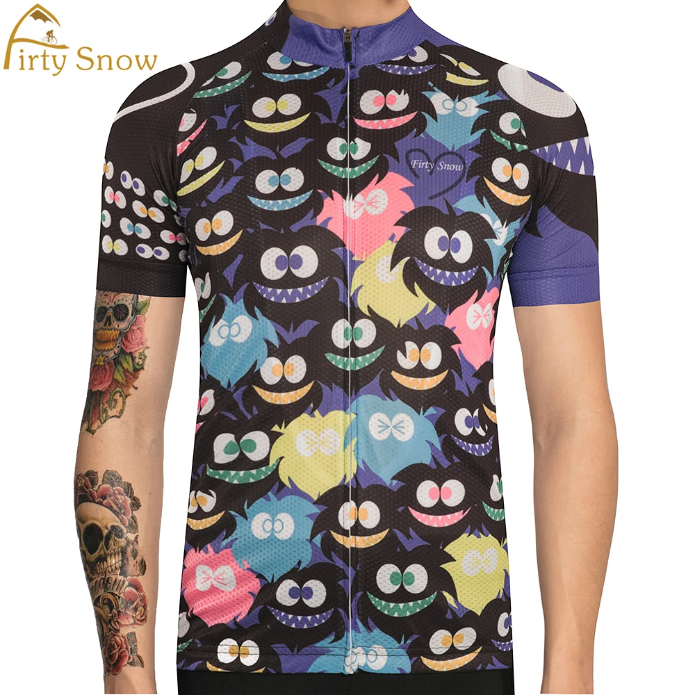 Short Sleeve Jersey Firty snow дышащая велосипедная Джерси летняя MTB велосипедная одежда Ropa Maillot Ciclismo велосипедная одежда спортивная одежда# DX-18 - Цвет: Short Sleeve Jersey