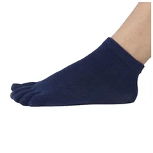 IMC 1pairs Women Cute Socks For Five 5 Finger Toe Shoes Hot Sale navy blue