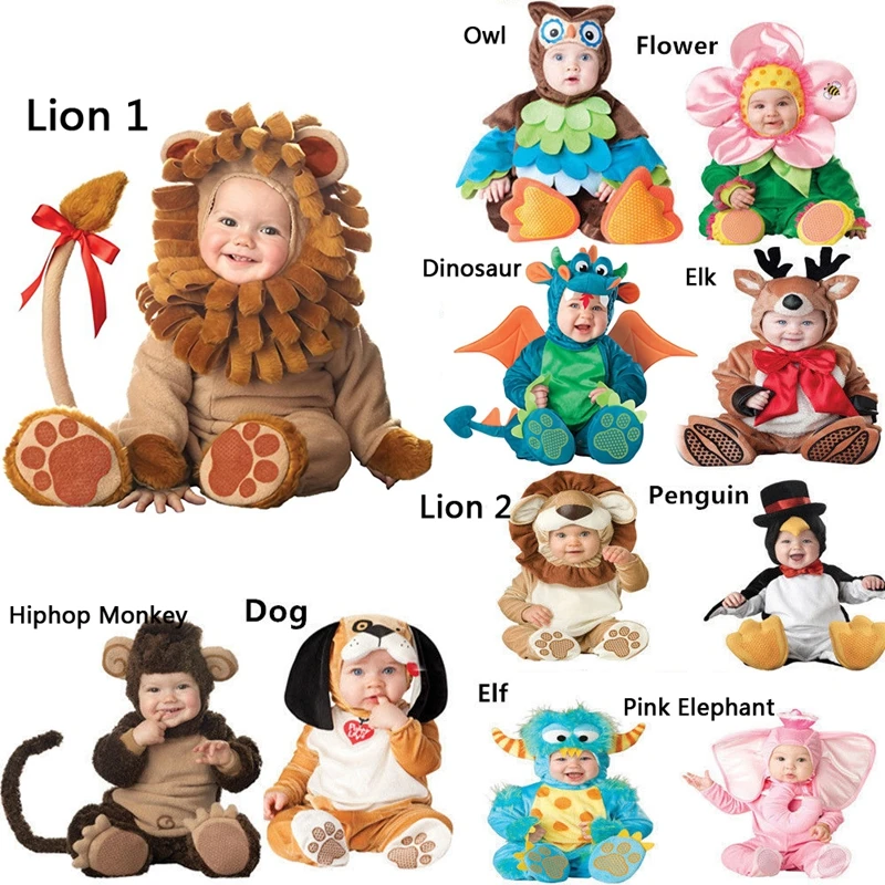 

Wonder Garden Baby Boys Girls Animal Costume Cosplay Christmas Halloween Purim Holiday Birthday Party Cosplay Dress Up Outfit