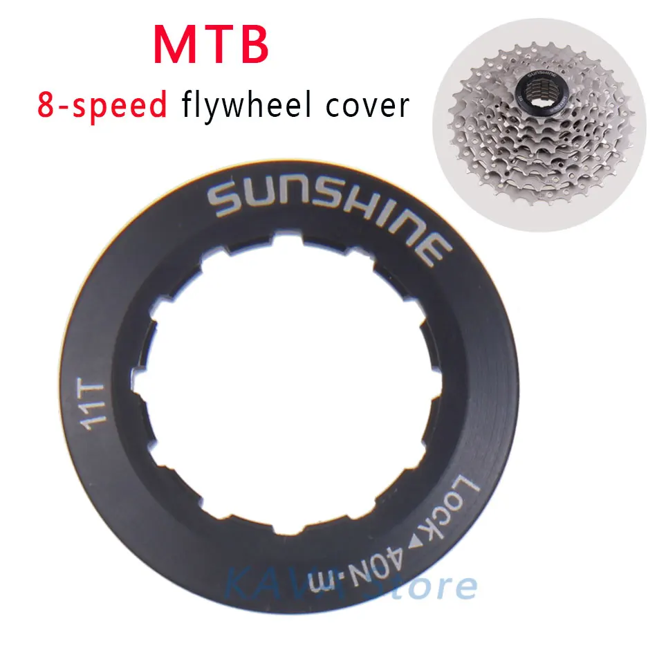 SUNSHINE 1 шт. велосипедная кассета Cog MTB велосипед 8 9 10 11 12 скорость 11T 12T 13T части свободного хода для совместимых SHIMANO SRAM кассета - Цвет: MTB 8s  cover