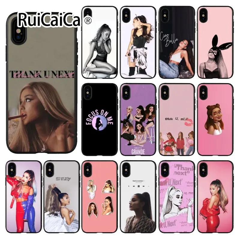 Ruicaica спасибо Nex Ариана Гранде ТПУ Мягкий силиконовый чехол для телефона iPhone X XS MAX 6