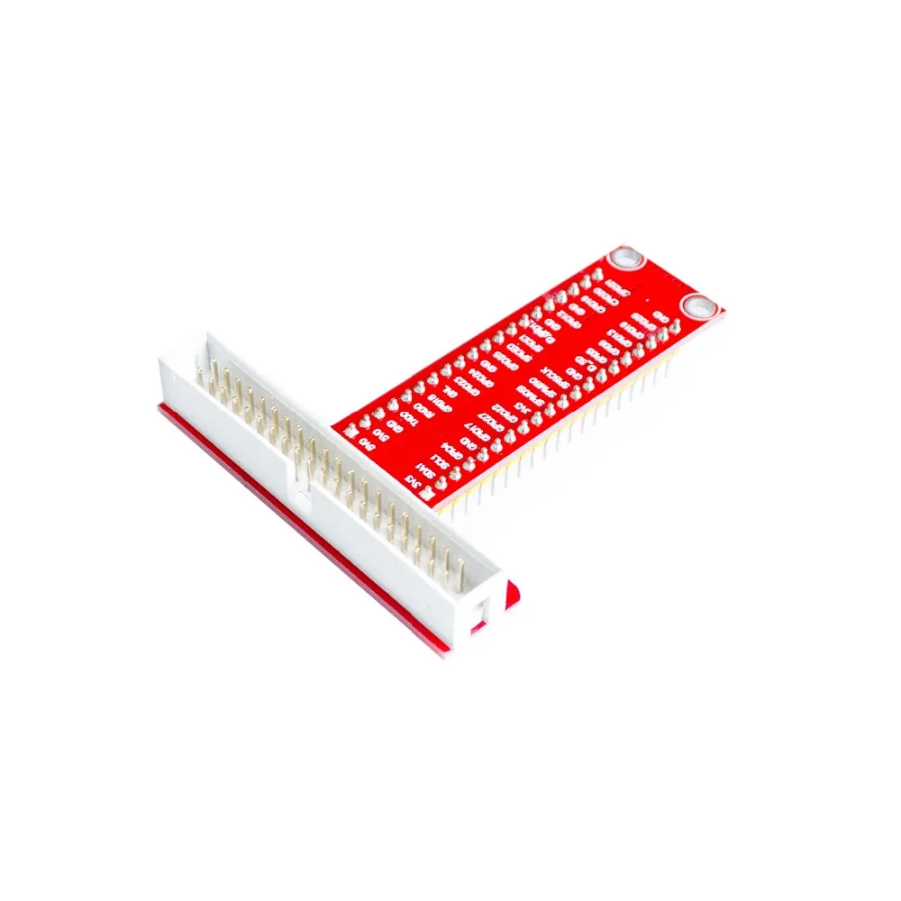 2 шт. 40 Pin T тип GPIO Плата расширения адаптера для Raspberry Pi 3/2 Модель B/B +/A +/Zero Rpi деталь