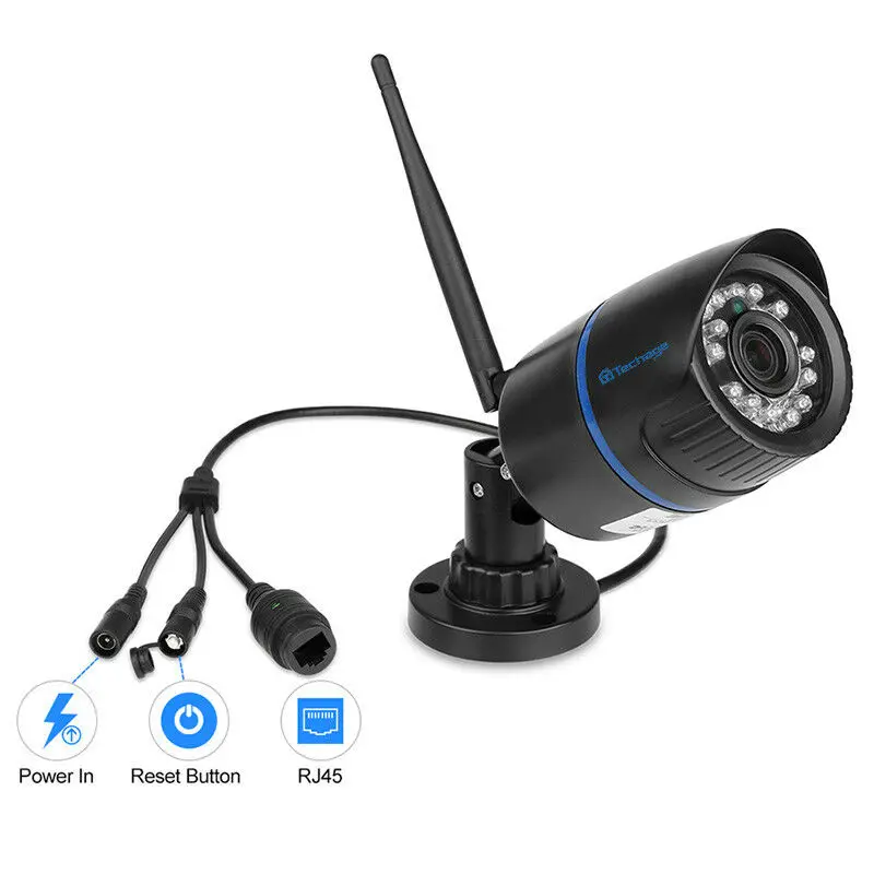 1080P 2MP Беспроводная ip-камера IR ночного видения аудио запись P2P onvif-видео Wi-Fi камера системы безопасности наружного видеонаблюдения TF карта