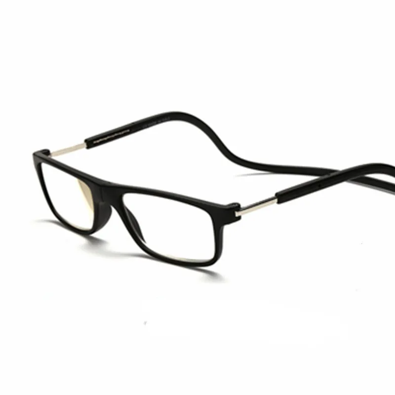 

Mix Fashion New Magnetic Reading Glasses Click Hang Never Loose again +1.0 1.5 2.0 2.5 3.0 3.5 4.0 neck wear glasses 057