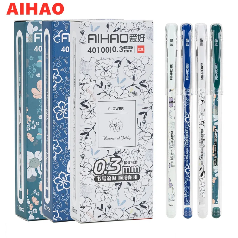 2019 AIHAO бренд китайский стиль гладко пишущая гелевая ручка пластиковая крышка для