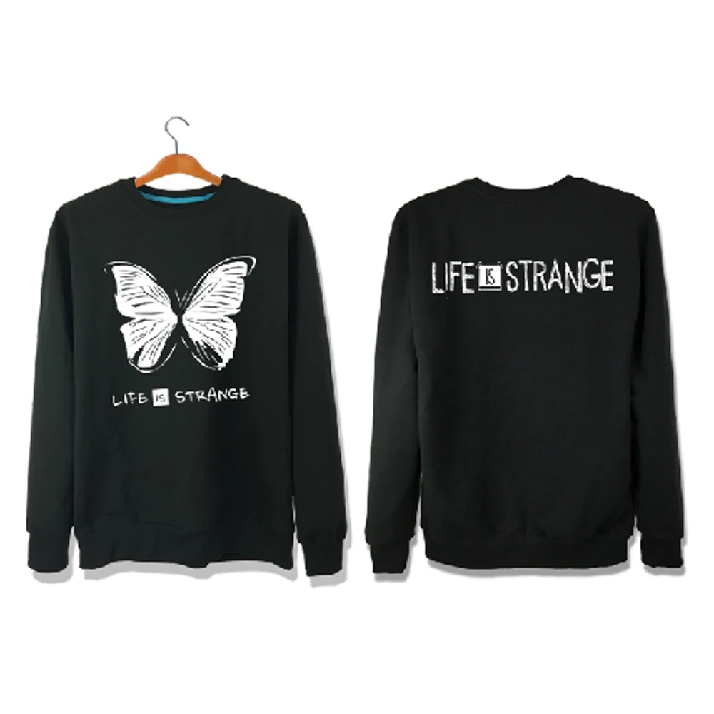 

Autumn Winter Coat Life is Strange Hooded Cosplay Coats Hoodie Casual Cotton Fashion Sweatshirts Thicken Hoodies Cosplay Jacket