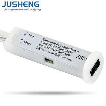 

Hot Sale Dual Modes Low voltage IR Sensor Switch 12v/24v work with Under Cabinet lighting or Showcase light auto. controller